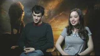 Interview Anna Popplewell Skandar Keynes [upl. by Leschen850]