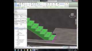 Revit 2014 Architectural Stairs to Structural Stairs [upl. by Kciwdahc483]