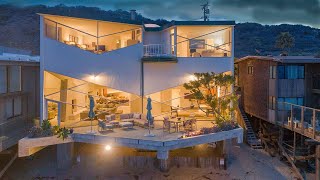 The Amazing Krause House by John Lautner Beautiful interior with a spiral stair [upl. by Thorne]