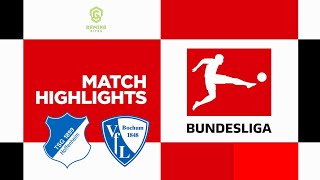 Hoffenheim vs VfL Bochum  Highlights  2 Bundesliga 202425 [upl. by Jim]