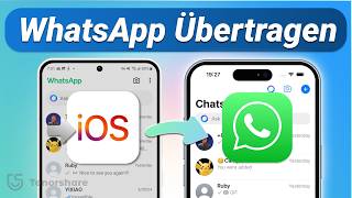 WhatsApp Chats von Android auf iPhone 16 übertragen  WhatsApp Chats nachträglich übertragen [upl. by Emarej741]