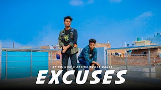 Excuses  AP Dhillon  Gurinder Gill  Choreography By Arvind Kumar [upl. by Bremer723]