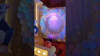 Balloon decoration ideas diy balloon birthday decoration cricket [upl. by Goode]