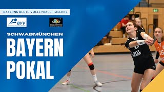 Stream 2  So  Volleyball Bayernpokal U16 Schwabmünchen  Sonntag  Feld 1 [upl. by Xonel]