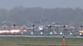 Dash 8 crash landing at Amsterdam [upl. by Lydie]