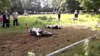 The welsh 2 day enduro 2013 bad crash [upl. by Nanoc219]