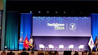 Maritime Leaders at Navy League of the US 2024 Sea Air Space Opening Session [upl. by Anurag]