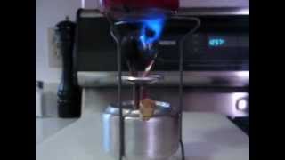 Home made alcohol coil pressure stove babboor [upl. by Inalan]