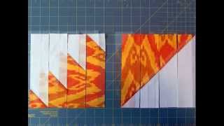 Delectable Mountain Quilt Block Layout [upl. by Auqenahc]