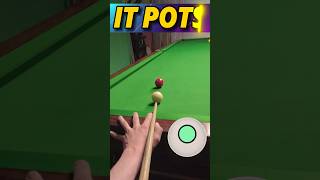 Snooker Pots That Go 👍 GoPro Headcam POV [upl. by Taddeusz]