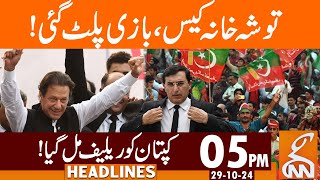 Good News For Imran Khan  News Headlines  05 PM  29 October 2024  GNN [upl. by Burford417]