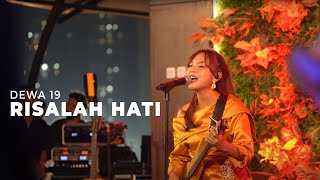 RISALAH HATI  DEWA 19 TAMI AULIA LIVE JKT [upl. by Neron]