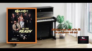 TROP TARD  Djapot Lyrics vidéo [upl. by Airebma]