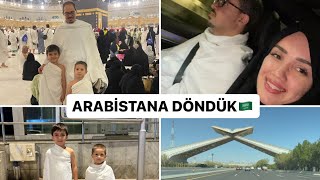 AİLEME VEDA😔✈️ANNEM AĞLADI ARABİSTANA GELDİK UMRE YAPMAYA GİDİYORUZ 🕋 [upl. by Enyaz235]