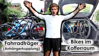 Fahrrad richtig mit dem Auto transportieren  Alle Tipps auch für Carbon Räder [upl. by Drewett]