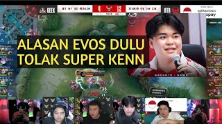 EVOS NYESEL DULU TOLAK BTR SUPER KENN  MPL Season 13 [upl. by Gunas]