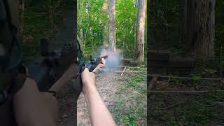 Loading and firing a 1873 Springfield trapdoor 4570 government [upl. by Lema540]