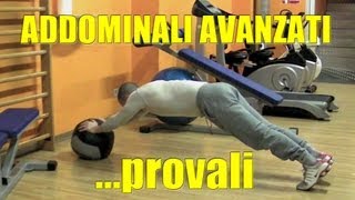 Esercizi Addominali Avanzati con le tenute isometriche  Personal Trainer 31 [upl. by Truc]