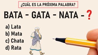 5 PREGUNTAS DE RAZONAMIENTO LÓGICO  Nivel 1  Profesor Bruno Colmenares [upl. by Okomot589]