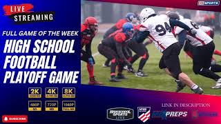 Crosby vs Bulldogs  LIVE HS Football Playoff 2024 [upl. by Connie417]