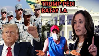 5 novembre 2024😮 AYISYEN YO KONTAN TRUMP PÈDI BATAY LA KAMALA ARIS PRÉSIDENTE USA [upl. by Corny]