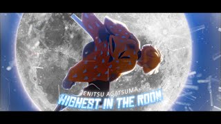 Zenitsu Agatsuma  Highest in the Room  4 K  Free Pf [upl. by Lincoln624]