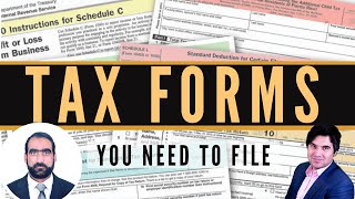 Understanding W2 W4 1099 amp W9 Tax Forms Explained for Independent Contractors amp Employees [upl. by Buerger]