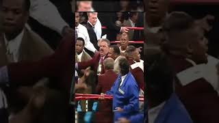 Mike Tyson bit Evander Holyfields ear during their rematch [upl. by Ailenroc]