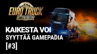 Euro Truck Simulator 2  3 Kiertoajelu Baltiassa [upl. by Janna]