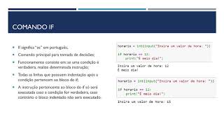 Python Básico 08  Controle de fluxo if e else [upl. by Corry77]