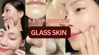 how to become THAT GIRL GET THE KOREAN GLASS SKIN LOOK [upl. by Daniyal]