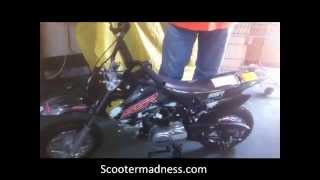 SSR 70cc Pit Bike WalkAround and Review [upl. by Volny]