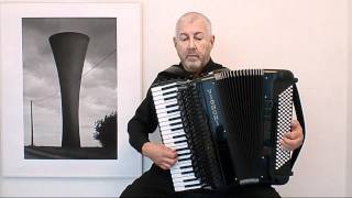 Erik Satie Gnossienne No 1 Classical accordion music  fisarmonica Akkordeonmusik Galliano acordeon [upl. by Ingeborg52]