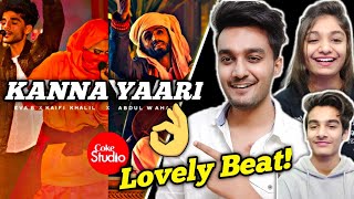 Indian Reaction  CokeStudio  Kana Yaari Song Reaction  Kaifi Khalil x Eva B x Abdul Wahab Bugti [upl. by Doscher914]