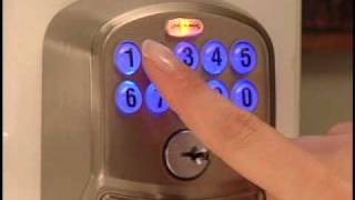 How To Program Your Schlage FE595 Keypad Entry Lock [upl. by Netsrejk555]