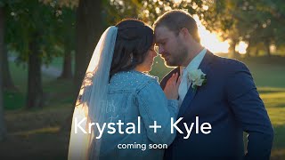 Krystal and Kyle Wedding Teaser Film [upl. by Zwart603]