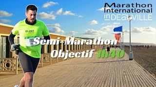 SemiMarathon de Deauville  OBJECTIF 1h40 [upl. by Theron451]