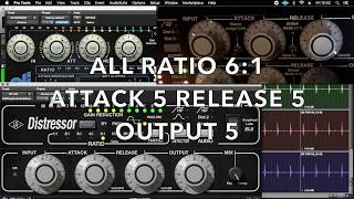 Empirical Labs Distressor Best Comparison Hardware VS Arousor VS UAD Software Which One You Like [upl. by Ruhnke]