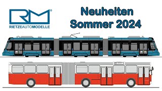 Rietze Sommer Neuheiten 2024  Spur H0 [upl. by Key]