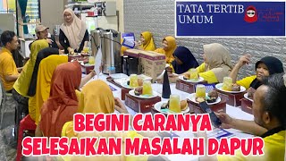 MASALAH SELALU ADA‼️BEGINI CARANYA SELESAIKAN PROBLEM DAPUR CATERING [upl. by Tullius811]