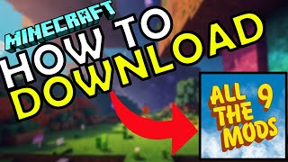 How to Download The All the Mods 9 Modpack  Best Setting For Less Lag  Add Content  Server Files [upl. by Rebeh]