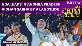 Andhra Pradesh Assembly Election Results  Early Trends In Favour Of BJP [upl. by Avalsorim]