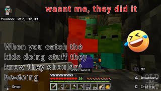 Minecraft ep 71 Trials in a trial chamber testing my ideas [upl. by Icaj23]