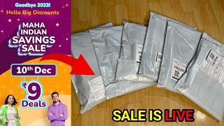 Meesho saree under 500 haul  meesho festival and wedding saree new collection unboxing amp review [upl. by Rivy]