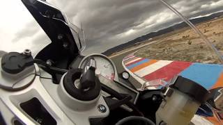 Crazy Onboard BMW S1000RR Continental ContiTrack Circuito Almería [upl. by Heyes52]