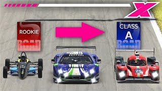 The Best iRacing Series For Each License Class Road [upl. by Neros]