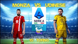 Monza vs Udinese  SERIE A  live [upl. by Mychal]