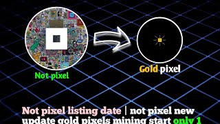 not pixel listing date and price💥  not pixel tournament started gold pixels mining start 🤑🤑 [upl. by Annoerb]