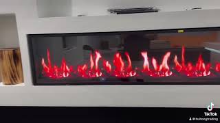 3D electronic atomization fireplace Very realistic effect please contact me if you like it [upl. by Lashondra]