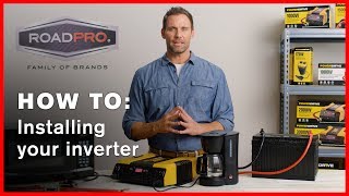 Powerdrive Inverter HOW TO 3  How to install your power inverter [upl. by Kcirevam]